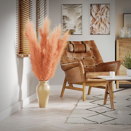 Művirág PAMPLY korall ameliahome