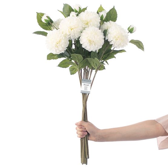 Művirág PEÓNIA krémszínű modern stílus ameliahome