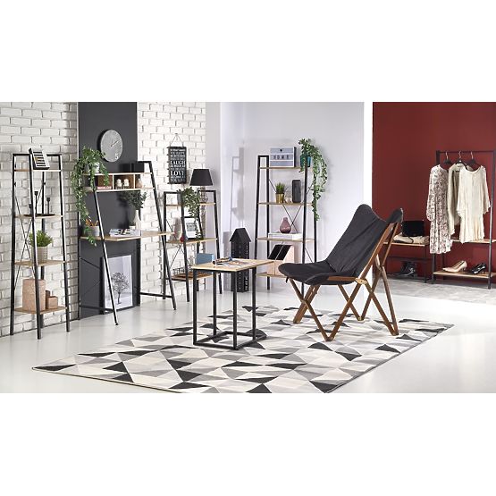 NARVIK REG1 fekete / sonoma tölgy