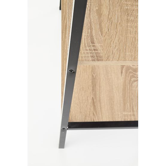 NARVIK REG1 fekete / sonoma tölgy