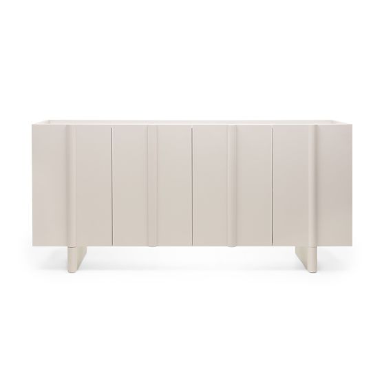 Négyrészes Moss kasmír komód, lekerekített