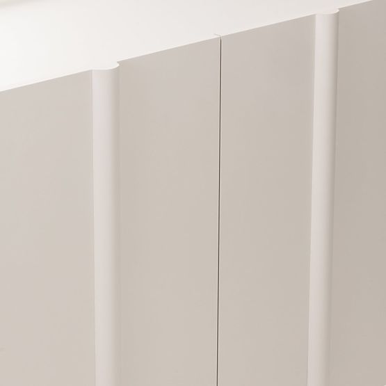 Négyrészes Moss kasmír komód, lekerekített