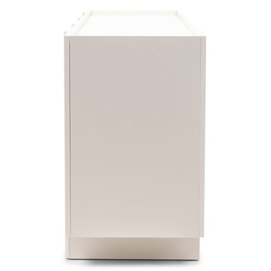 Négyrészes Moss kasmír komód, lekerekített