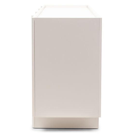 Négyrészes Moss kasmír komód, lekerekített