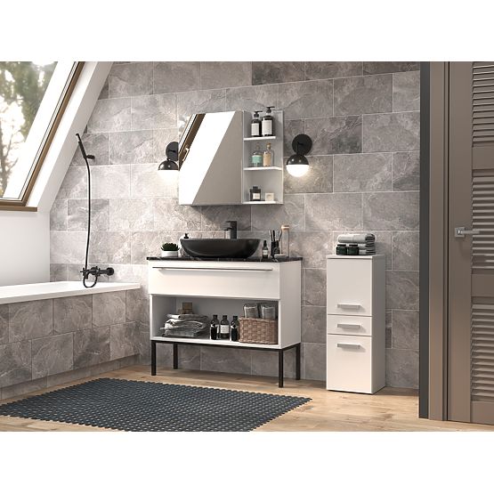 Nel V DDS FEHÉR fürdőszobai szekrény