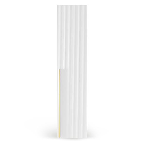 Neroli szekrényajtó, 45,6 cm, egyszerű hornyok, fehér