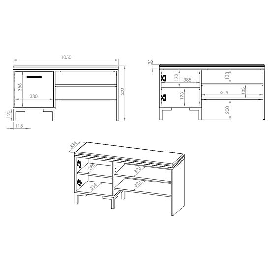 Nevio cipőtartó - kézműves tölgy