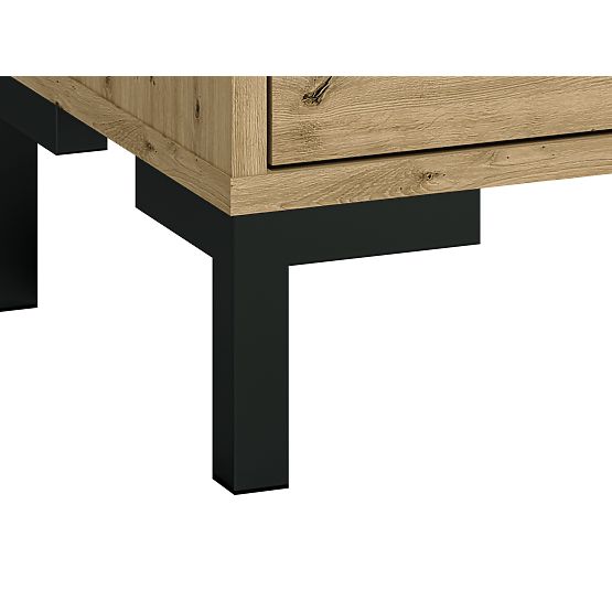 Nevio komód - kézműves tölgy