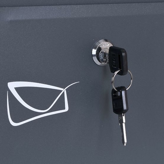 Odvin antracit levélszekrény