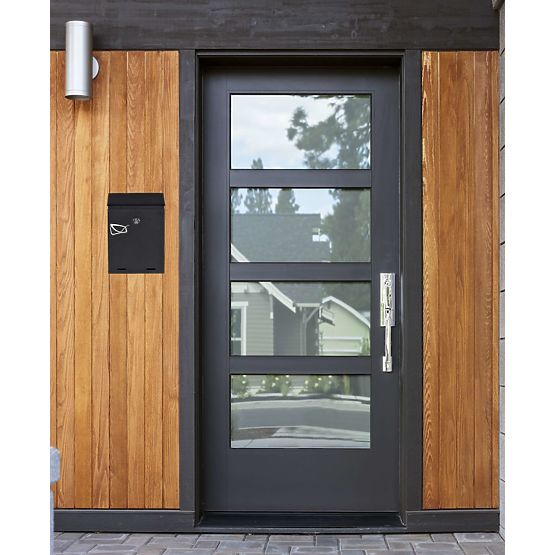 Odvin fekete levélszekrény