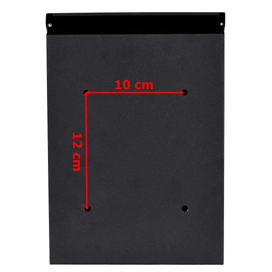 Odvin fekete levélszekrény