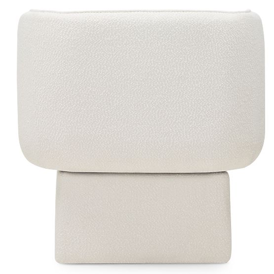 One forgószék fehér, boucle