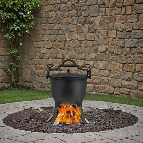 Öntöttvas bogrács KESEL 8 L