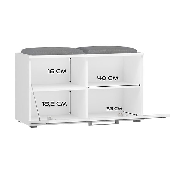 Opal cipőtartó OPAL FEHÉR