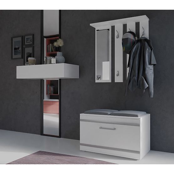 Opal OPAL FEHÉR ruhásszekrény