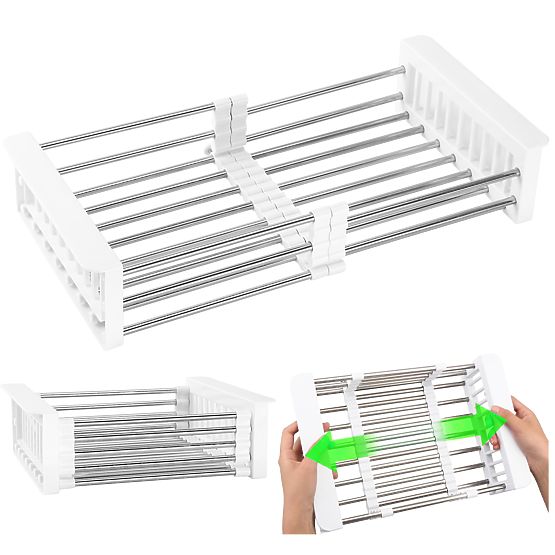 ORDOS fehér zöldségcsepegtető szárító mosogatóra