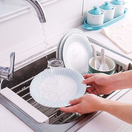 ORDOS fehér zöldségcsepegtető szárító mosogatóra