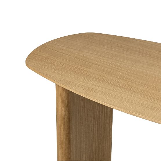 Oriento íróasztal/konzol 120 cm, természetes tölgy furnér