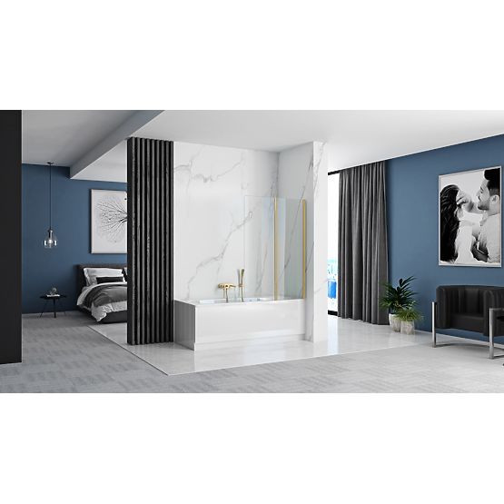 Összecsukható kádparaván Rea Agat-2 100 ARANY KEFÉLT