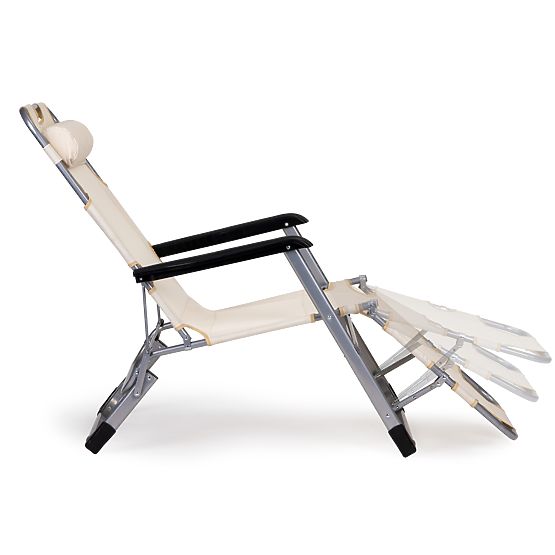 Összecsukható kerti strand szék nyugágy 2 az 1-ben