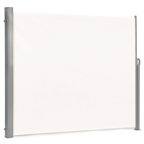 Összecsukható napellenző 300x180 cm oldalsó roló paraván kertbe teraszra bézs