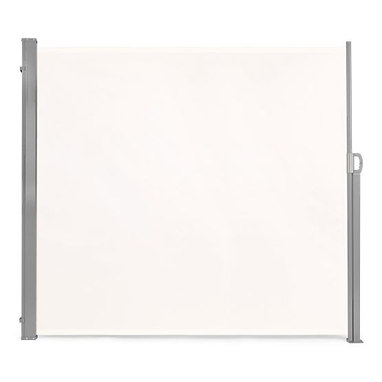 Összecsukható napellenző 300x180 cm oldalsó roló paraván kertbe teraszra bézs