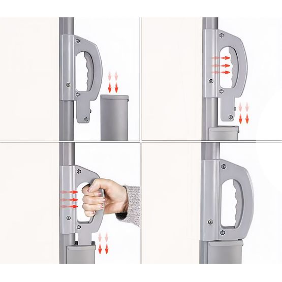 Összecsukható napellenző 300x180 cm oldalsó roló paraván kertbe teraszra bézs