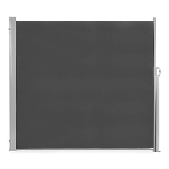 Összecsukható napellenző 300x200 cm oldalsó roló paraván kertbe teraszra antracit