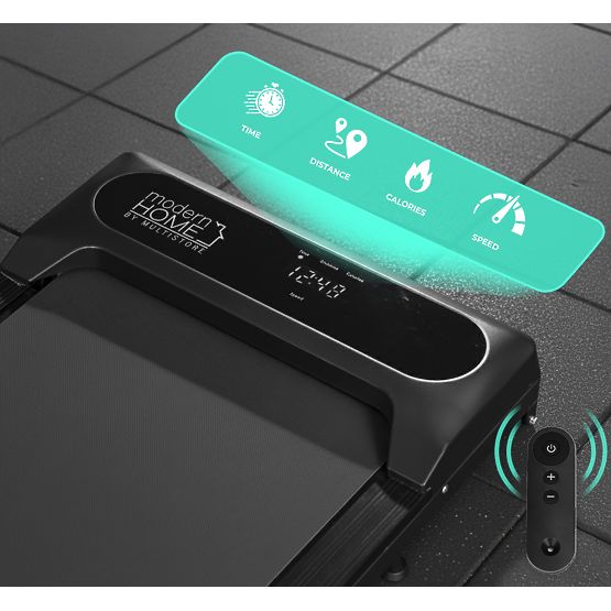 Otthoni futópad elektromos tartóval walking pad edzéshez asztal alá 10 km/h ModernHome