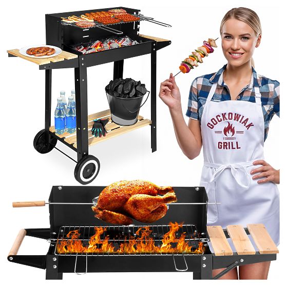 PARIL kerti faszenes grill kerekeken
