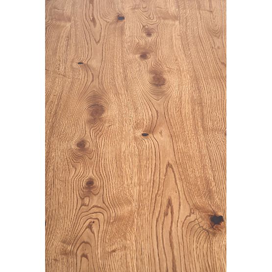 PEREZ étkezőasztal - világos tölgy/fekete