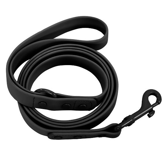 Póráz és nyakörv kutyáknak PJ-067 fekete S