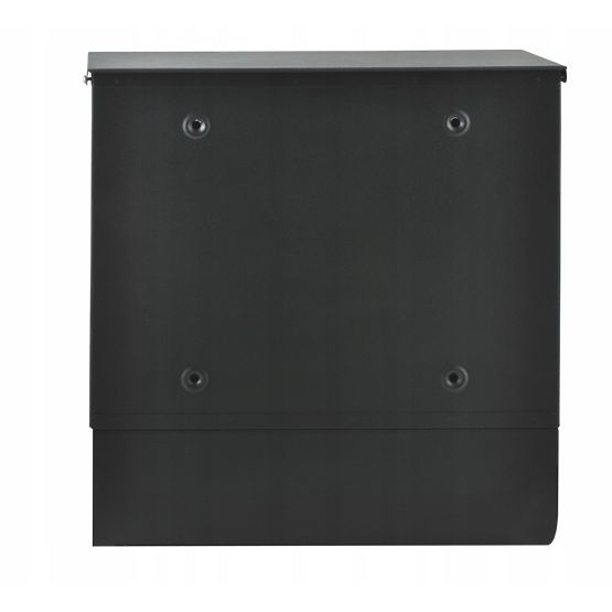 Postaláda újságtartóval horganyzott acélból