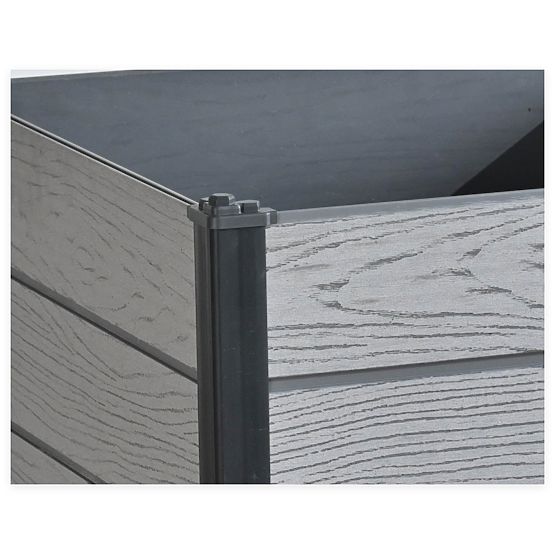 Praktikus kerti virágtartó Négyzet alakú virágcsomagolás 73x73x70,5 cm