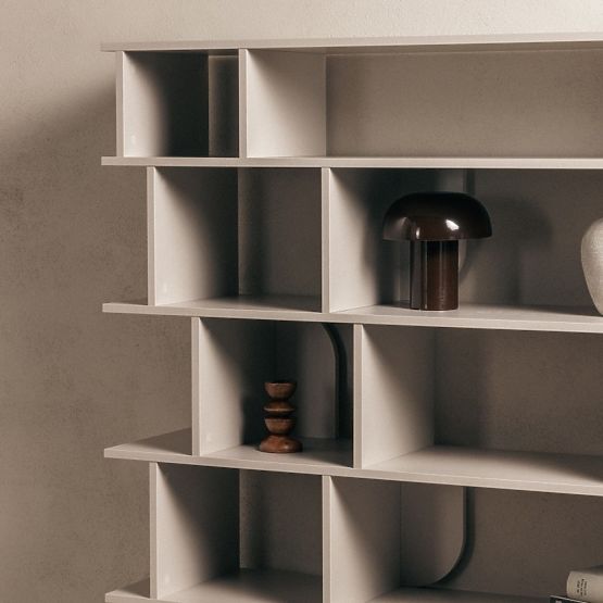 Rangali magas polc, kasmír, lekerekített