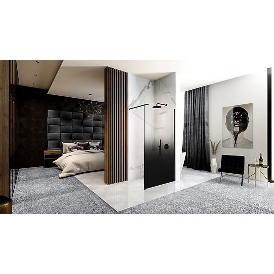 Rea Aero Ombre Fekete 110 Zuhanyfal