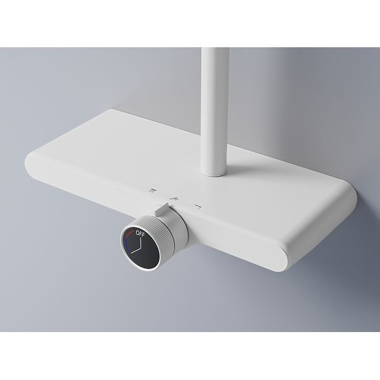 REA Bari Fehér Zuhanykészlet