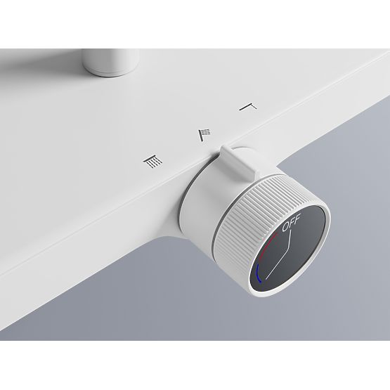 REA Bari Fehér Zuhanykészlet