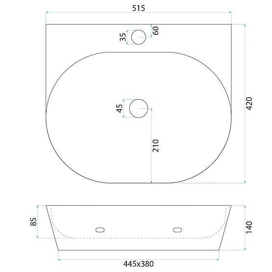 Rea Kim 52 bútor / fali mosdó