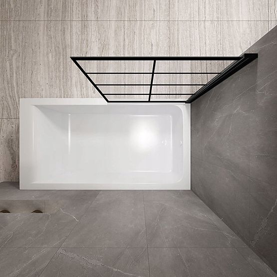 Rea Lagos-1 Fix Állandó 80 Fekete Kádparaván