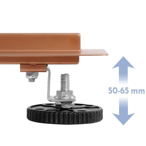 REA NEOX SLIM PRO vonalmenti lefolyó kefe réz 70