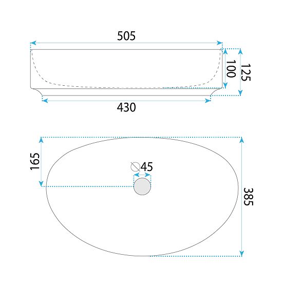 Rea SABINA 50 bútor mosdó