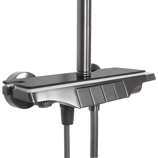 REA Savio LED kijelzős zuhanykészlet Titan