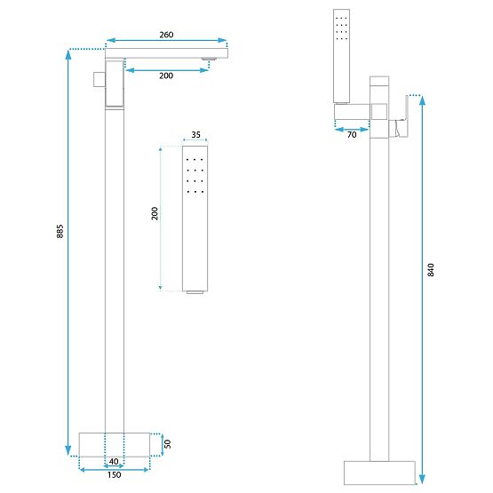 Rea TERY Arany Kádcsaptelep