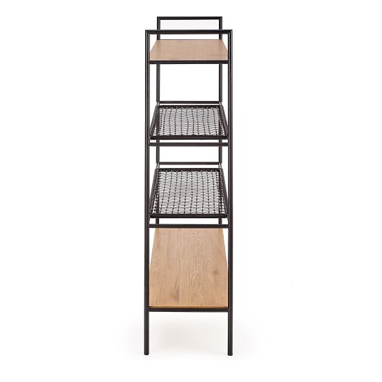 REG-21 polc - arany tölgy/fekete