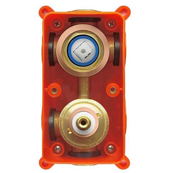 Rejtett fürdőkád-zuhanykészlet Rea Lungo Réz + BOX