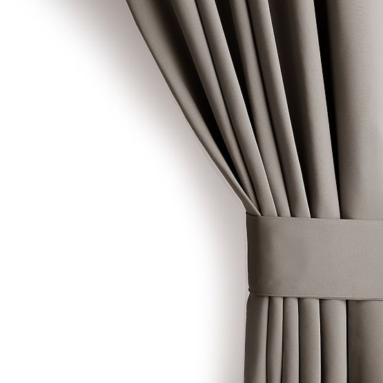 RESTILO BLACKOUT függöny bézs színű, rögzítő szalag, klasszikus stílus, szalag, blackout anyag 140x