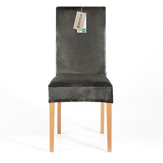 RESTILO kanapéhuzat SENTO acélszínű sima klasszikus stílus