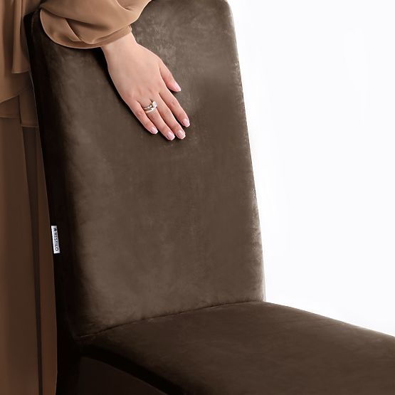 RESTILO kanapéhuzat SENTO barna sima klasszikus stílus