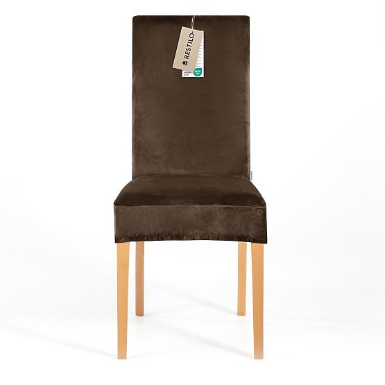 RESTILO kanapéhuzat SENTO barna sima klasszikus stílus